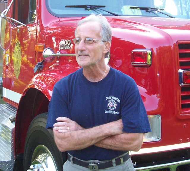 Center Moriches FD Visits Camp Paquatuck - Summer 2009